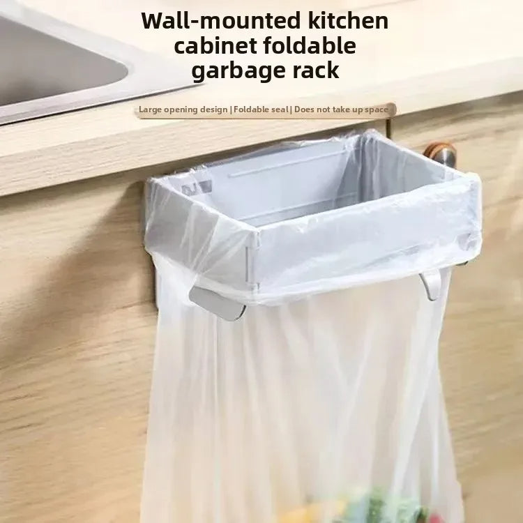 Foldable Wall Mounted Bathroom Plastic Garbage Bags