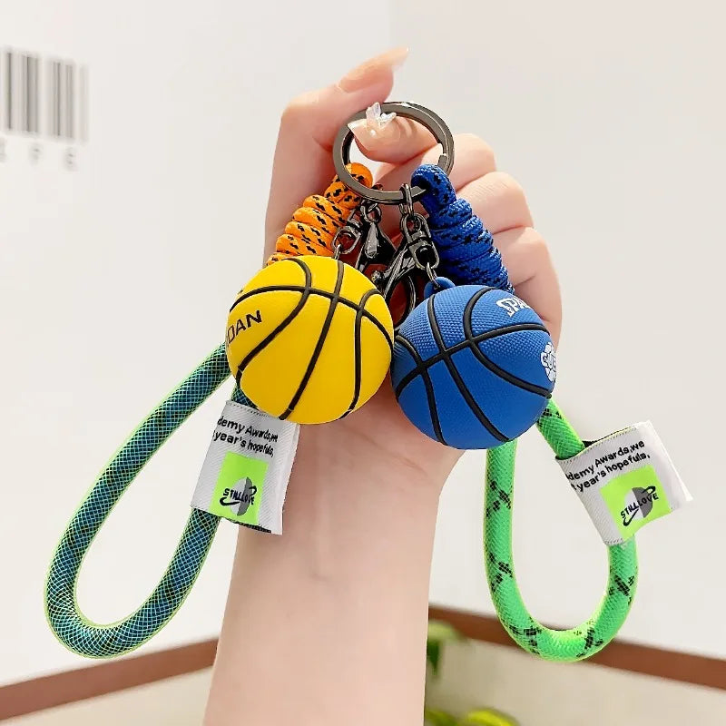 New sports basketball keychain