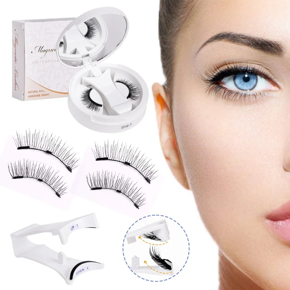 Magnetic Eyelashes with Applicator