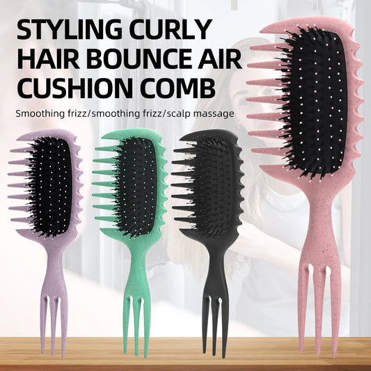 Detangling Curly Styling Hair Brush