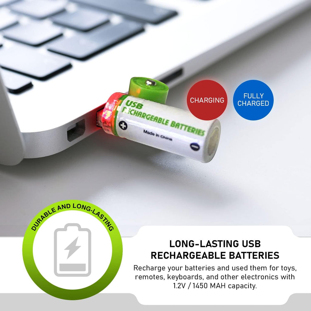 USB Rechargeable Batteries