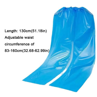 PVC Rainproof Elastic Waist Pants