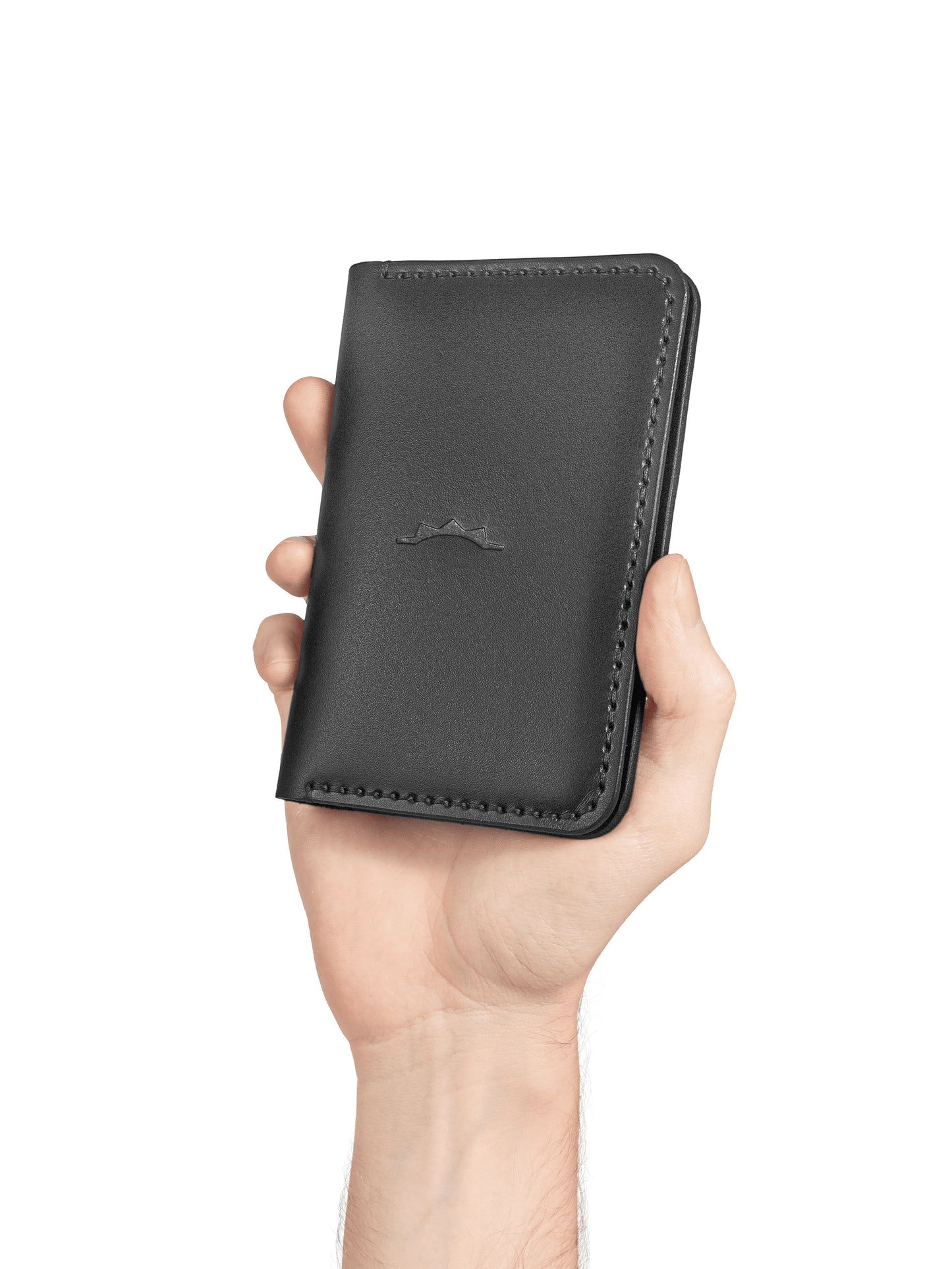🧳 Premium Travel Wallet – Compact Leather Essentials Holder 🖤