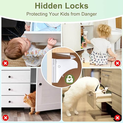 Magnetic Cabinet Locks