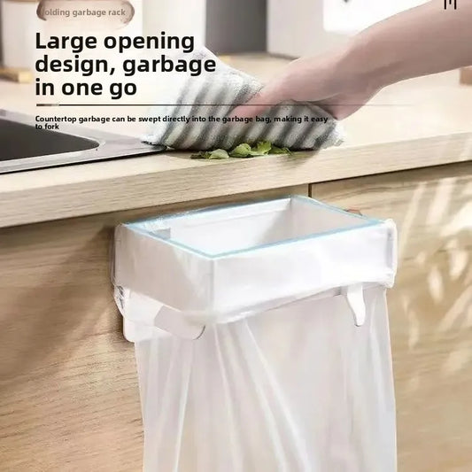 Foldable Wall Mounted Bathroom Plastic Garbage Bags