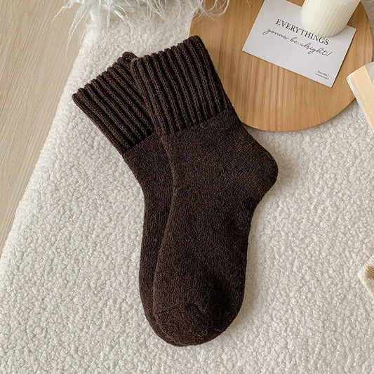 Winter Thickened Wool Socks Women’s Breathable Comfortable