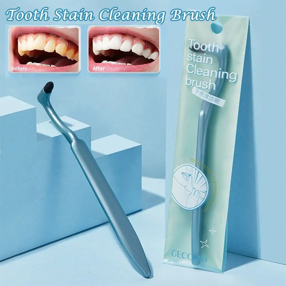 New L-shaped Tooth Stain Cleaning Brush