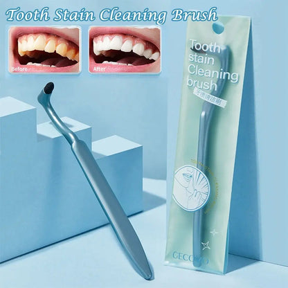New L-shaped Tooth Stain Cleaning Brush