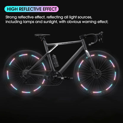 Laser Wheel Hub Reflective Sticker