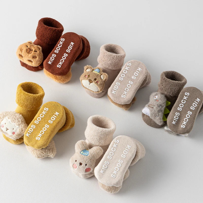 3D Cartoon Baby Socks