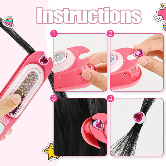 Hair Gem Bling Hair Jewels Diamonds for Girls