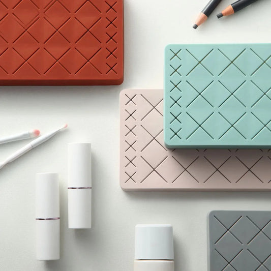 New Silicone Lipstick Rack Cosmetic Storage