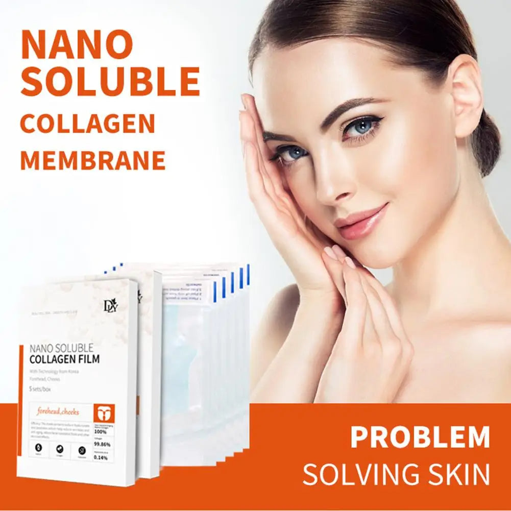 Nano Collagen Soluble Film Paper Soluble Facial Mask