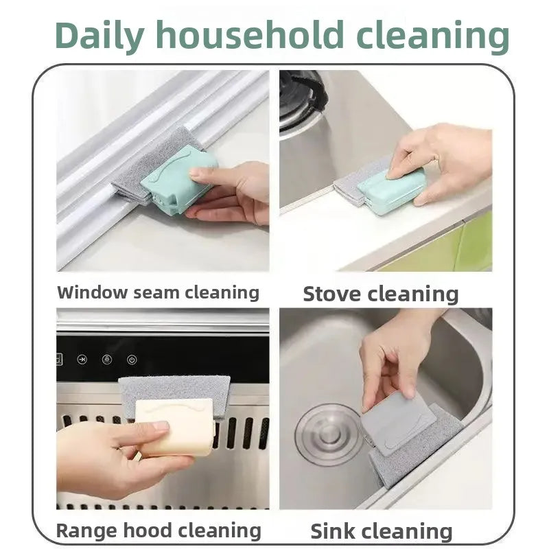 Multi-Functional Window Sill Cleaning Brush