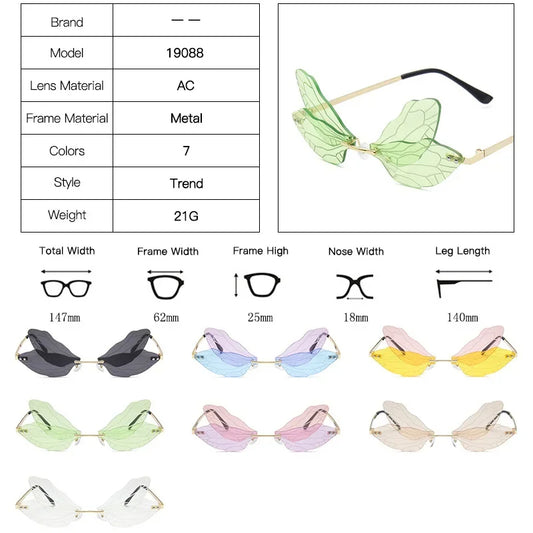 Dragonfly Wing Sunglasses