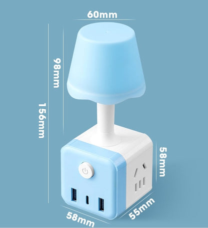 Remote Control LED Light Lamp with USB Adapter