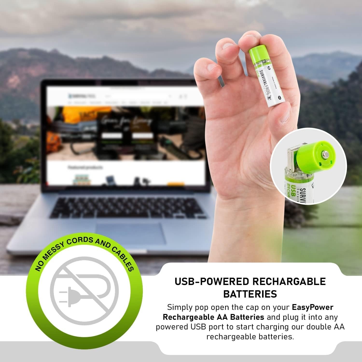 USB Rechargeable Batteries
