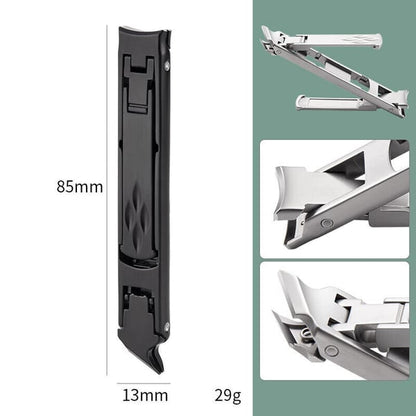 Fingernail Clippers Double Ended Stainless Steel