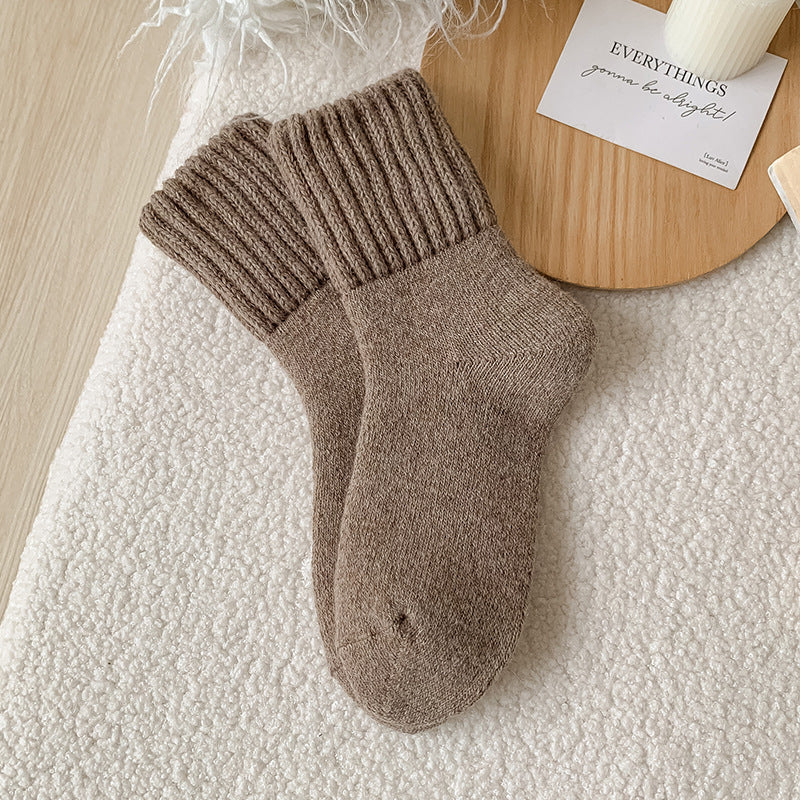 Winter Thickened Wool Socks Women’s Breathable Comfortable