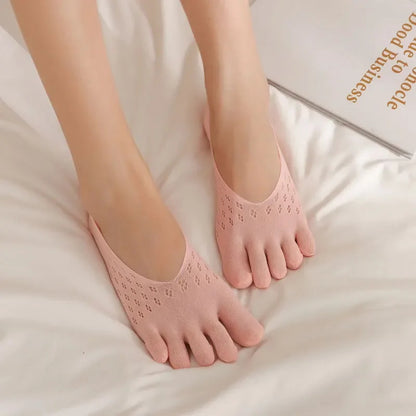 Invisible Breathable Mesh Silicone Socks
