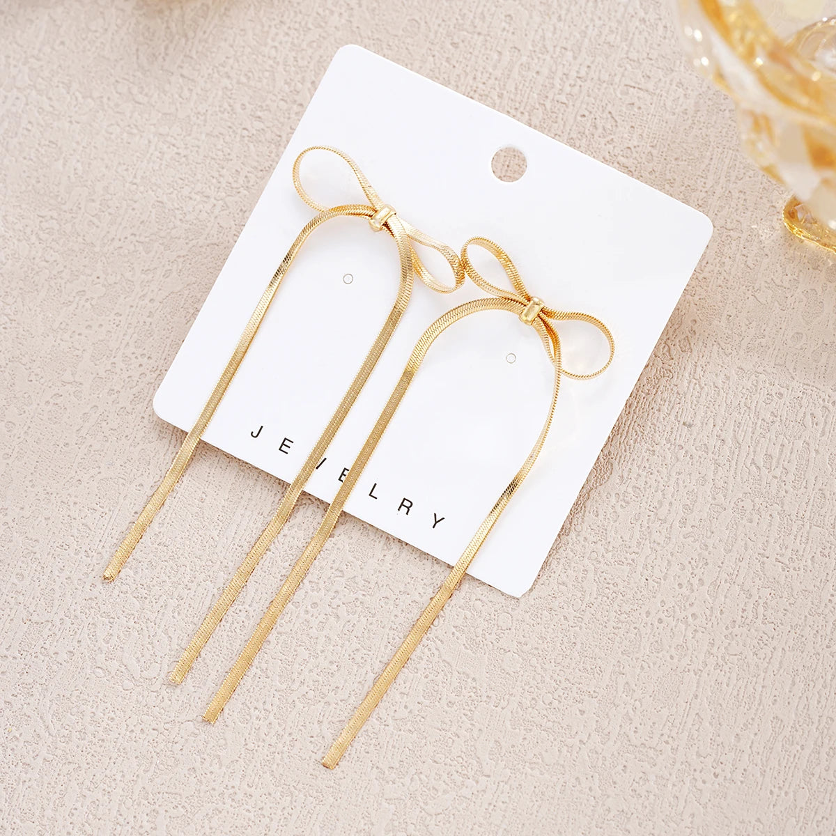 Simple Cute Bowknot Ear Studs for Women