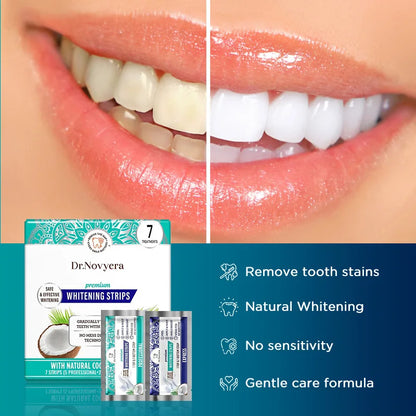 Whitening Strips, 7-day treatment (7 Strips per pack)