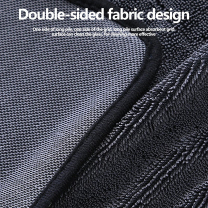 Absorbent car wash rag
