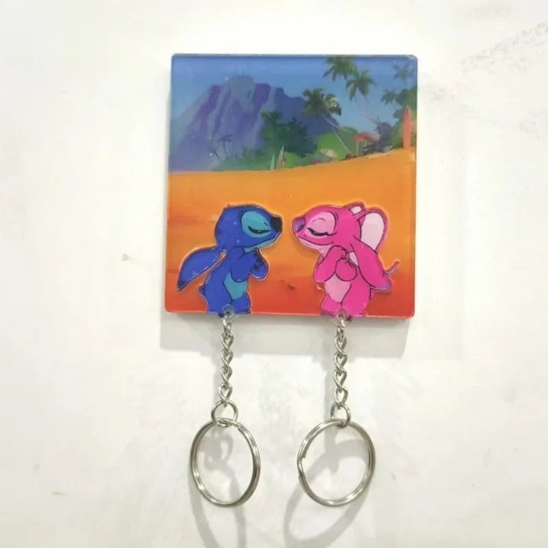 Disney Stitch Keychain Creative Couple