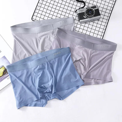 Men's Solid Mesh Breathable Underwear