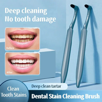 New L-shaped Tooth Stain Cleaning Brush