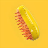 Spray floating hair comb