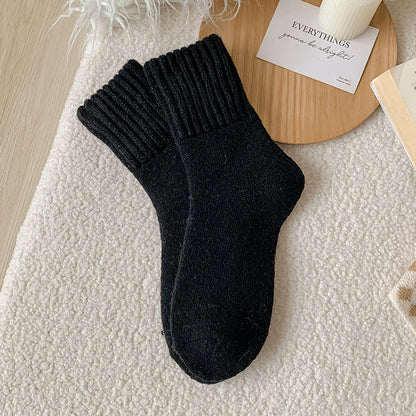 Winter Thickened Wool Socks Women’s Breathable Comfortable