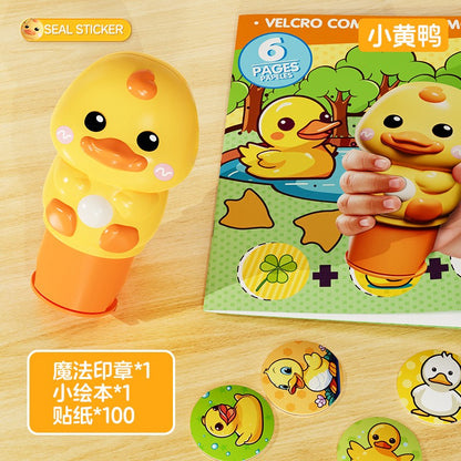 Cute Stamp Waterproof Stickers for Kids