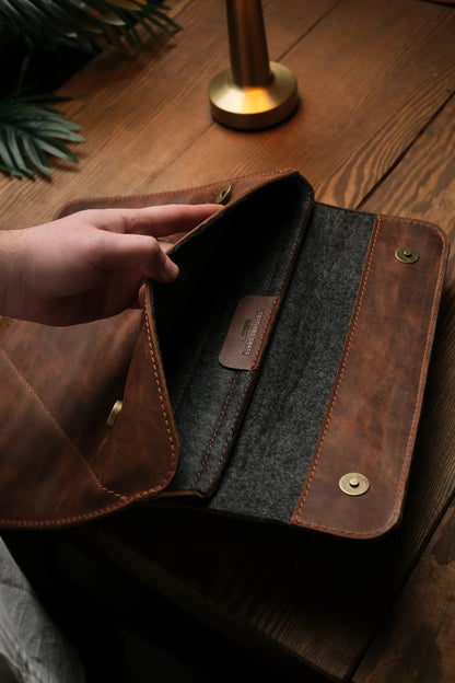 Leather Laptop Case