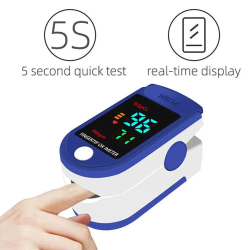 Blood Pressure Medical Finger Pulse Oximeter