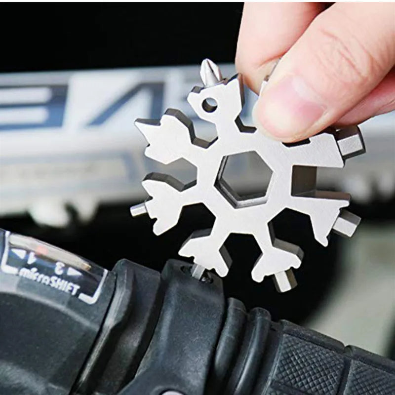 Portable EDC Multifunction Torque Snowflake