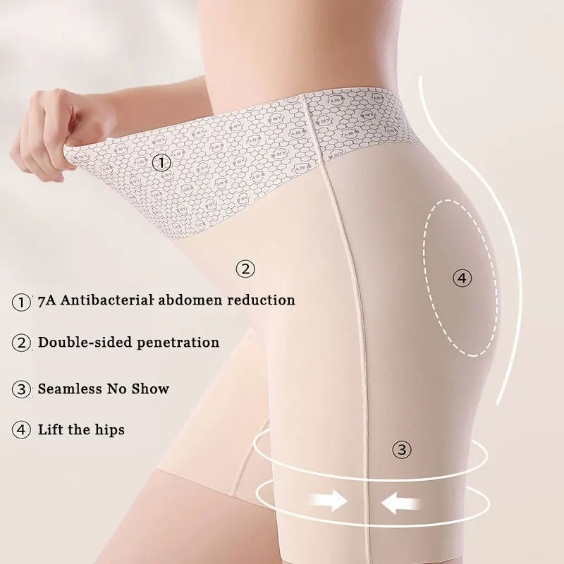 Antibacterial High-waisted Underwear for Women