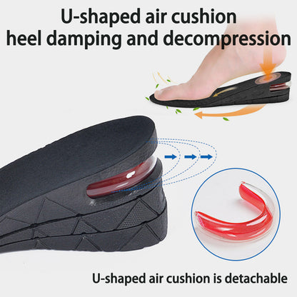 Height Increase Insole Invisible Heightening Template Air Cushion