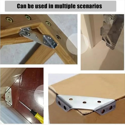 A77Q-Universal Stainless Steel Furniture Corner Connector