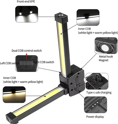 Gym Lamp Portable Posing Lamp