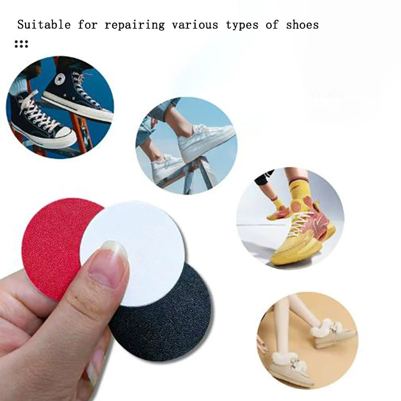 6pcs Front Patch Self-adhesive Sports Shoe Mesh Patch