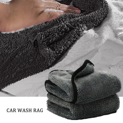 Absorbent car wash rag