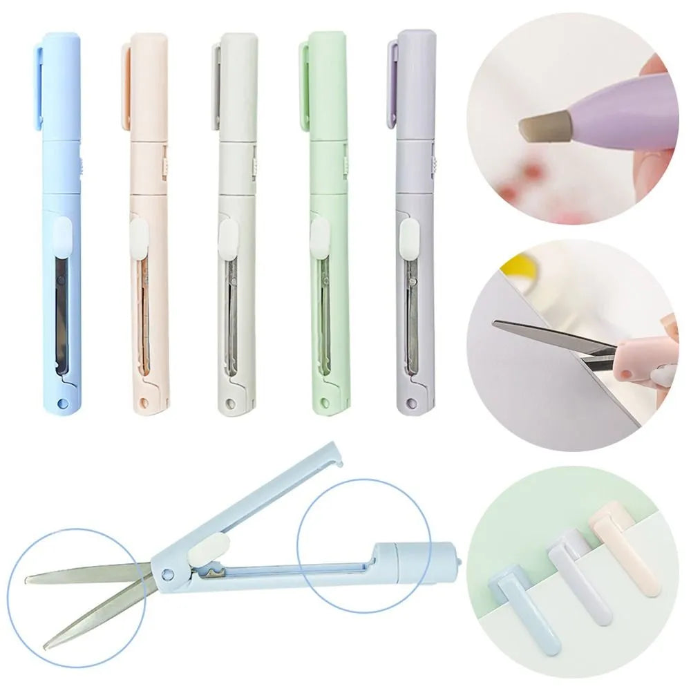 Mini Folding Scissor Pen Cutter