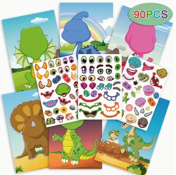 ✨Toddler Stickers Book For Boys & Girls