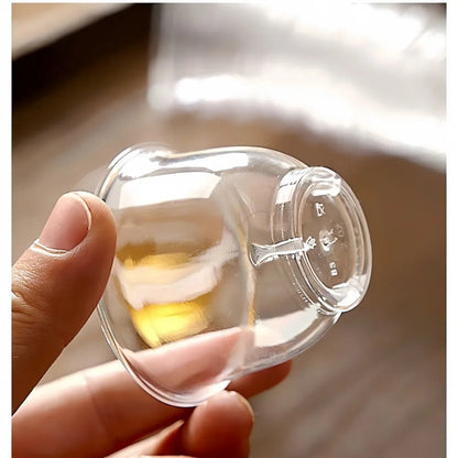 Reusable and Disposable Transparent Plastic Cups