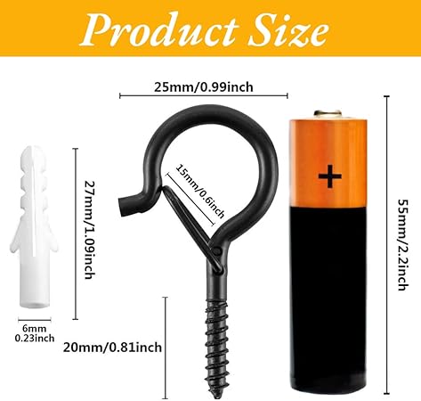 50 Pcs Q-Hanger Hooks