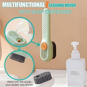 Liquid Cleaning Shoe Brush (Pack of 2)