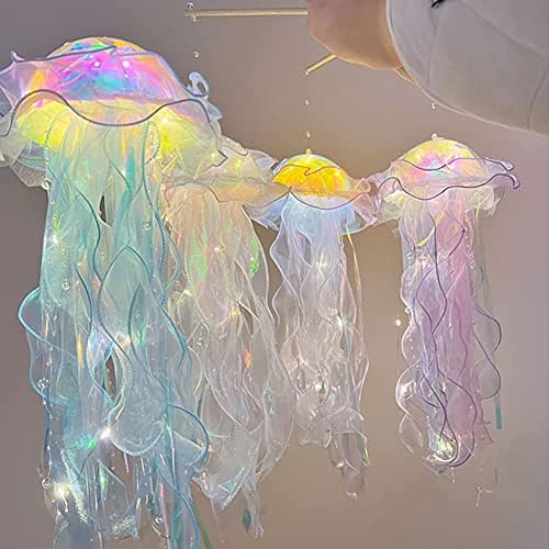✨Glitter Jellyfish Lamp