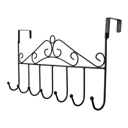 7 Hook Iron Door Hanger