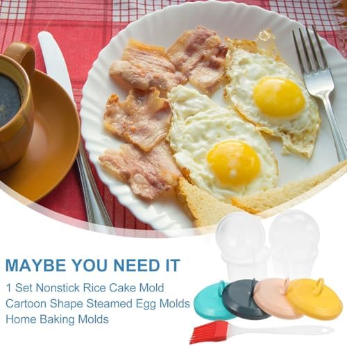 Non Stick Steamer Egg Shapper